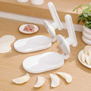 Axyaa Dumpling Skin Press Mold - Easy One-Button Forming & Rolling Dough Tool
