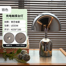 Axyaa Iron Mushroom LED Table Lamp: Nordic Modern, Touch Switch, Warm Light