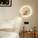 Axyaa Cave Stone Wall Light: Retro LED Bedside Atmosphere Lighting