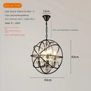 Axyaa Retro Birdcage Crystal LED Pendant Chandelier for Home Decor