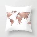Axyaa Glitter Geometric Pineapple Pillow Covers - 45X45cm