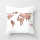 Axyaa Glitter Geometric Pineapple Pillow Covers - 45X45cm