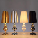 Axyaa Modern Gold Metal Table Lamp Cordless Design for Home Hotels Living Room Bedroom