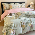 Axyaa Cotton Twill 4-Piece Set with Hot Print