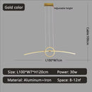 Axyaa LED Pendant Lights for Smart Home - Modern Hanging Lamp for Dining, Living, Kitchen
