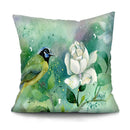 Axyaa Bird Oil Painting Cushion Cover - Chinese Style Home Decor
