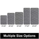 Axyaa Memory Foam Bathroom Mat Set