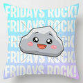 Axyaa Cartoon Robot Balloons Pillowcase Set for Home Decor