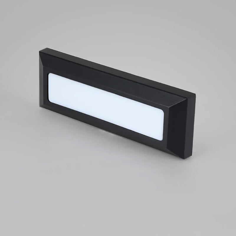 Axyaa Waterproof LED Stair Light - Corner Step Surface Mount Footlight - Indoor/Outdoor