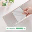 Axyaa Self-Adhesive Wooden Wall Stickers, Rectangular Skirting Lines, 1mm Thickness, Indoor Use