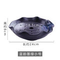 Axyaa Ceramic Sashimi Ice Tray for Molecular Cuisine & Creative Dishes