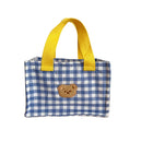 Axyaa Insulated Colorful Lattice Lunch Bag: Portable & Stylish Food Storage for On-The-Go