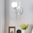 Axyaa Human Wall Light for Bedroom Living Room E27 Bedside Lamp