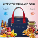 Axyaa Insulated Lunch Bag: Waterproof, Portable, and Convenient Lunch Box for Women's Picnic and Travel