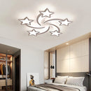 Axyaa Modern LED Chandelier with Remote Control - Acrylic Indoor Lighting for Home