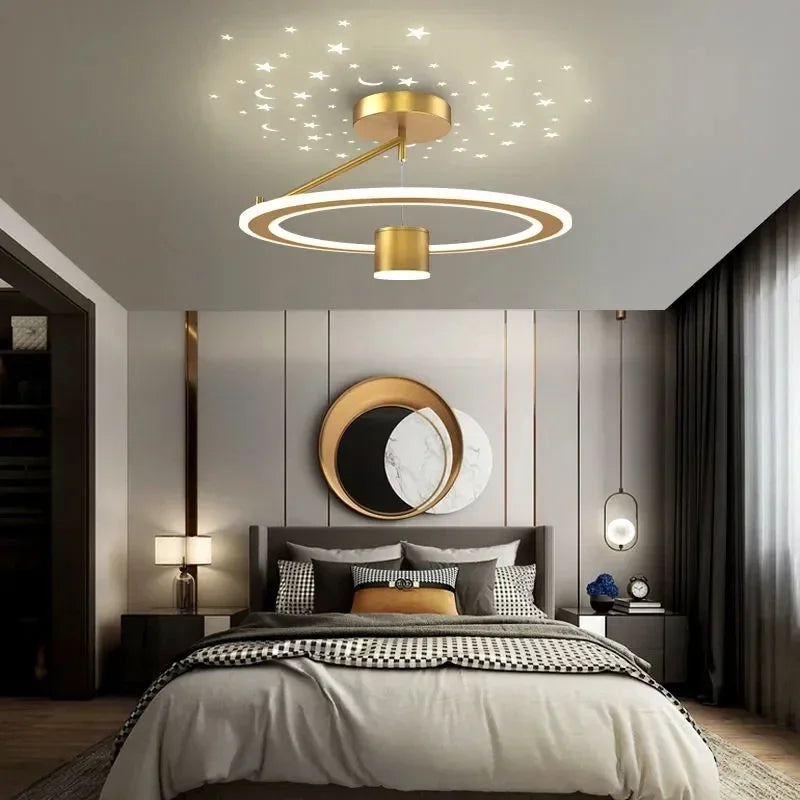 Luxury LED Ceiling Chandeliers for a Modern Home Decor by Axyaa