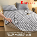 Axyaa Cotton Curve Grid Waterproof Mattress Protector Bedding Mattress Pad