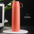 Axyaa Stainless Steel Vacuum Thermal Water Bottle - 500ML High-capacity Tea & Coffee Cup