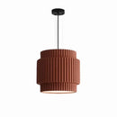 Axyaa Colorful Macaron Pendant Lamp for Dining Room Bedroom