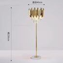 Axyaa Crystal LED Floor Lamp for Bedroom and Living Room Decoration