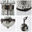 Axyaa Retro Royal Empire Crystal Pendant Chandelier