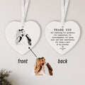 Axyaa Personalized Ceramic Photo Engraved Heartfelt Keepsake Gift