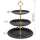 Axyaa 3-Tier Cupcake Stand Dessert Tower Wedding Party Cake Tray