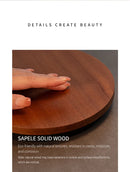 Axyaa Dimmable Wood Desk Lamp for Bedroom and Office Decor