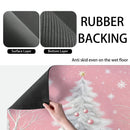 Axyaa Christmas Gift Box Kitchen Bathroom Drying Mat Anti-slip Absorbent Draining Pad