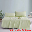 Axyaa Summer Ice Silk Jacquard Bed Sheet Set