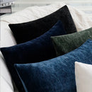 Solid Chenille Soft Pillow Cover in Modern Style for Bedroom, Living Room & Sofa