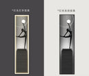 Axyaa LED Abstract Wall Lamp: Modern Atmosphere Mural for Entrance, Corridor, Staircase