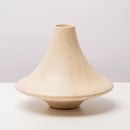 Axyaa Resin Conical Vase with Geometric Ornaments for Home Decoration