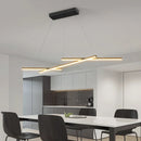 Axyaa Modern LED Chandelier for Living & Dining Room Dimmable Lighting