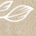 Axyaa Gray Leaf Jacquard Window Curtain for Home Decor