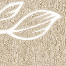 Axyaa Gray Leaf Jacquard Window Curtain for Home Decor