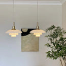 Axyaa Nordic Glass Chandelier LED Light for Luxury Home and Hospitality