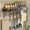 Axyaa Kitchen Spice & Knife Organizer Set