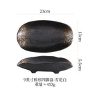Axyaa Special-shaped Plate Set for Sushi, Sashimi, Sea Urchin, Hot Pot, BBQ