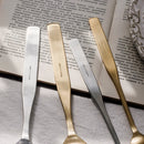 Axya Gold Stainless Steel Dinnerware Sets - Main & Dessert Spoons