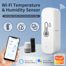 Axyaa Smart WiFi Temperature Humidity Sensor for Remote Monitoring and Voice Control
