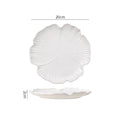 Axyaa Flower Ceramic Steak Plate Serving Pasta Dessert Molecular Cuisine Restaurant Supplies