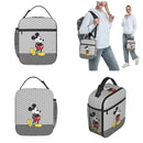 Axyaa Mickey Mouse Lunch Bag: Insulated, Portable, Ideal for Boys, Kids, School, Picnic