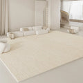 Axyaa Plush Cream Style Bedroom Rug for Soft, Fluffy Living Room Decoration