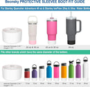 Axyaa Silicone Boot for Stanley Cup Tumbler, 30oz 40oz Protective Sleeve Cover
