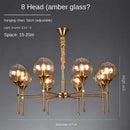 Axyaa LED Chandelier: Modern Minimalist Magic Bean Decor Light for Living Room, Bedroom, Restaurant