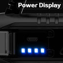 Axya Rechargeable LED Flashlight: Powerful Waterproof Work Light for Camping