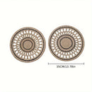 Axyaa Rattan Grass Weaving Wall Plate for Stylish Home Decor