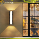 Axyaa LED Outdoor Wall Light - Waterproof Glowing Spotlight for Garden and Exterior Walls