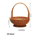 Axyaa Handwoven Bread Basket Fruit Tray Storage Basket - 5 Styles